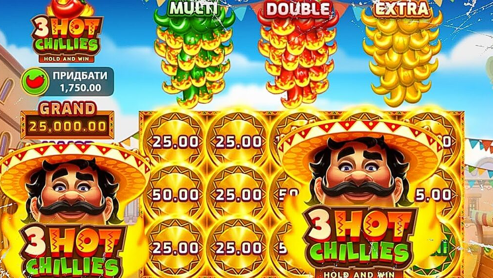 3 hot chillies правила